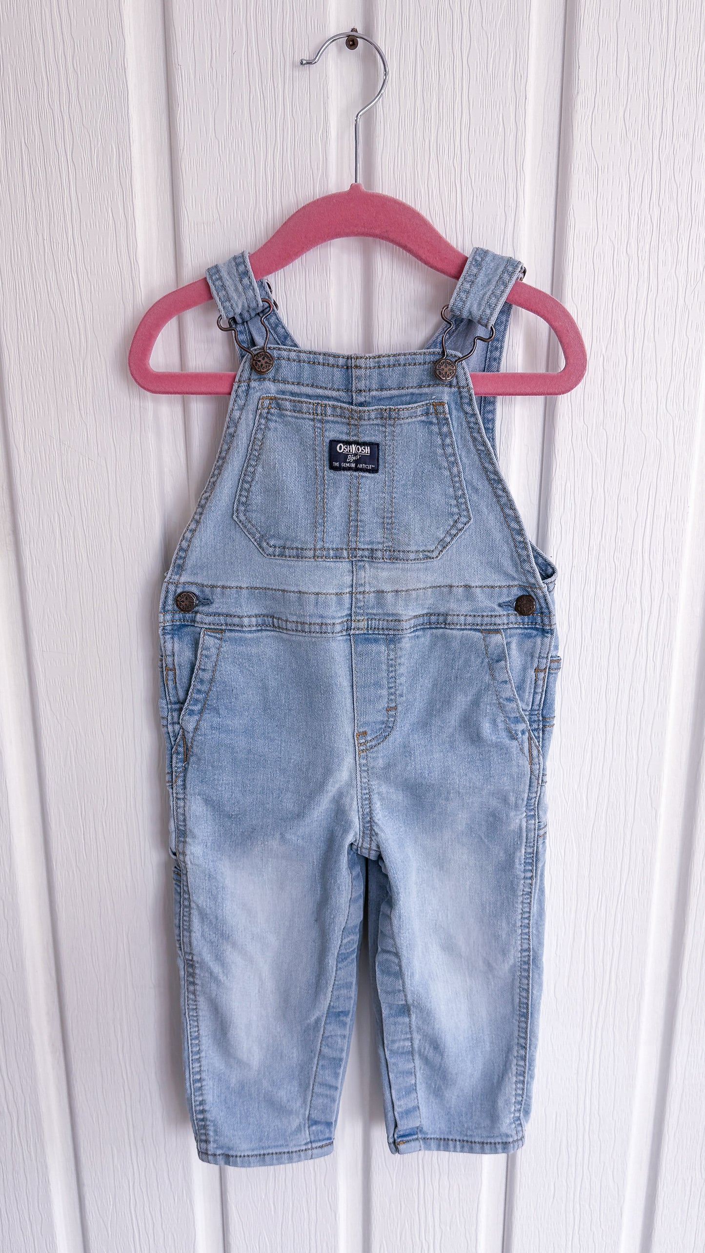 Kids - Oshkosh denim overalls - 24m