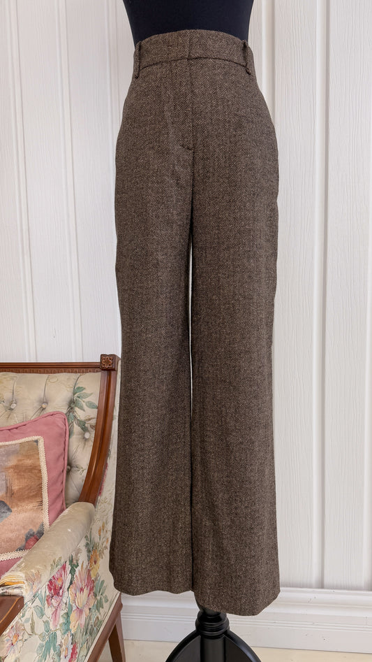 Pantalons brun chevrons- medium