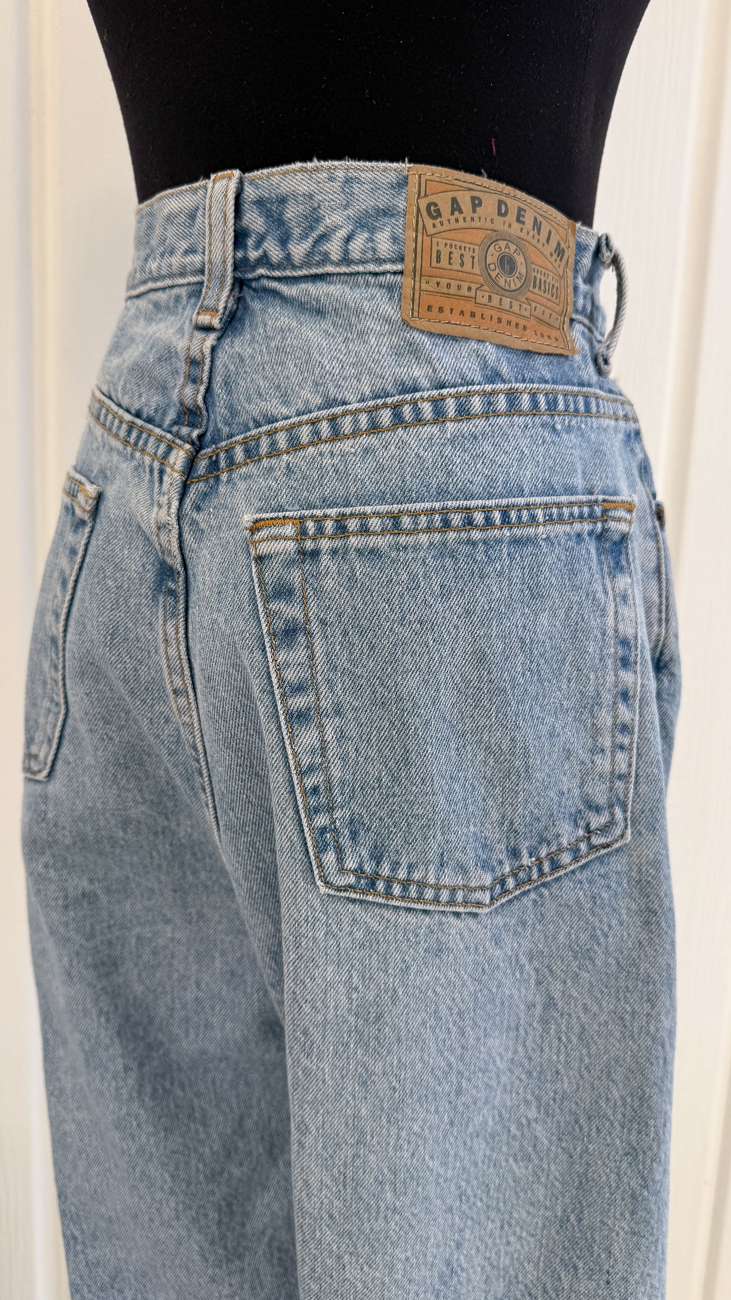 Jeans bleu pâle droit Gap- small