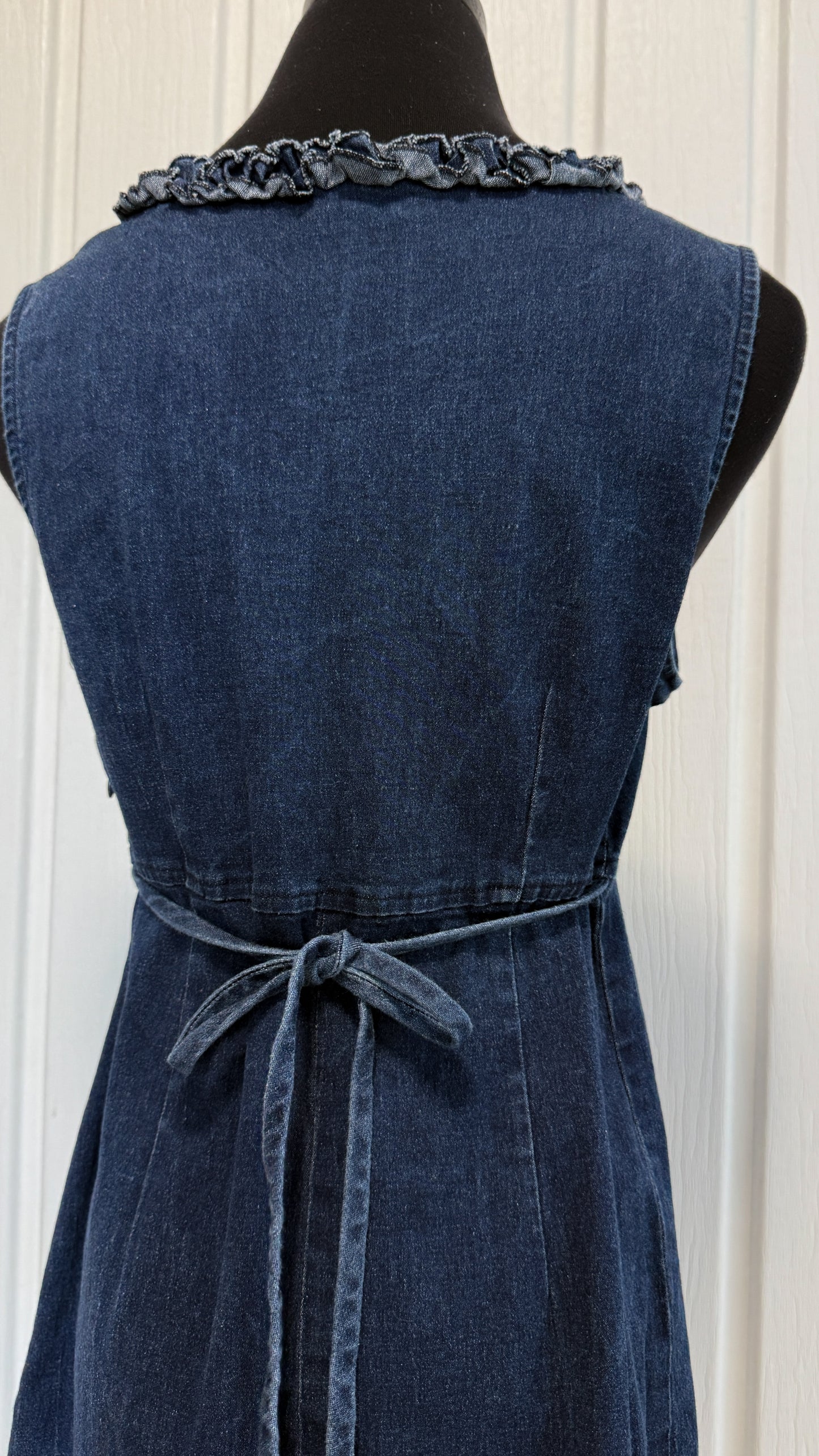 Robe en jeans foncé- small