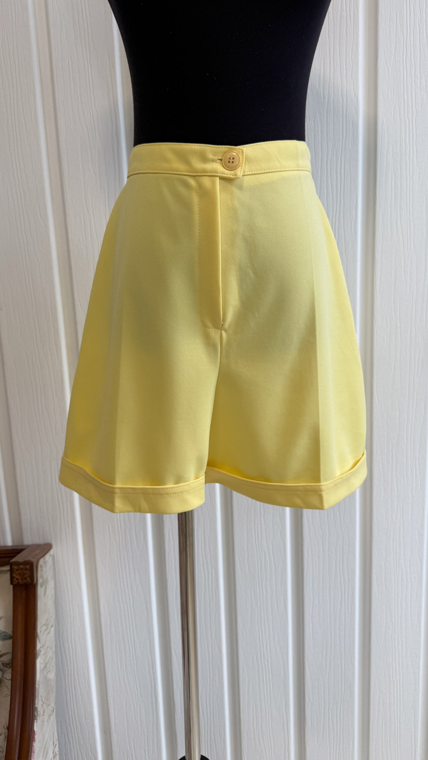 Shorts jaune - large