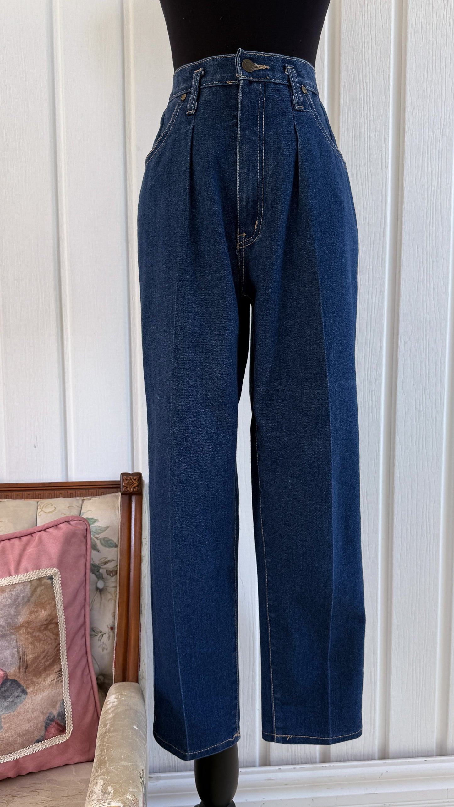 Jeans à plis Braxton- small