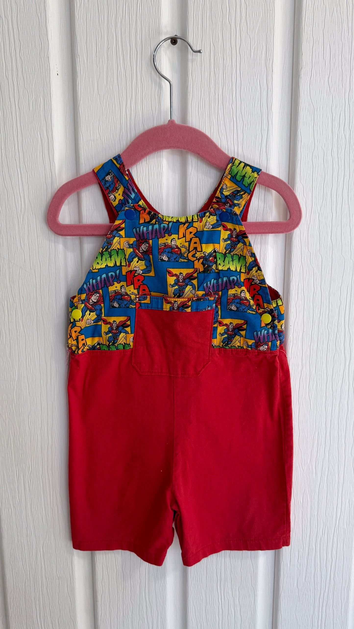 Enfants- salopette-shorts Superman- 2
