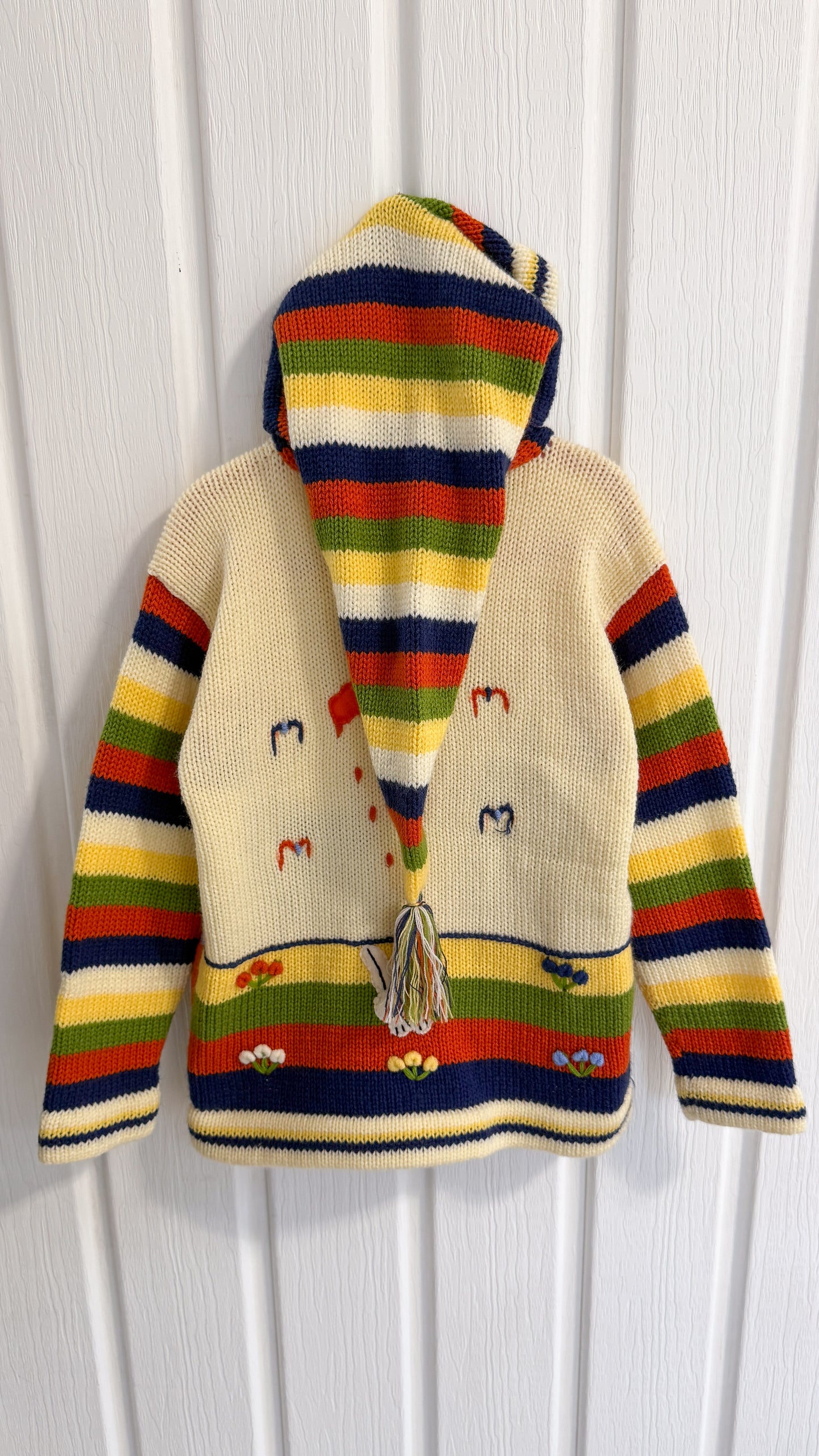 Enfants- veste en tricot animaux- 6