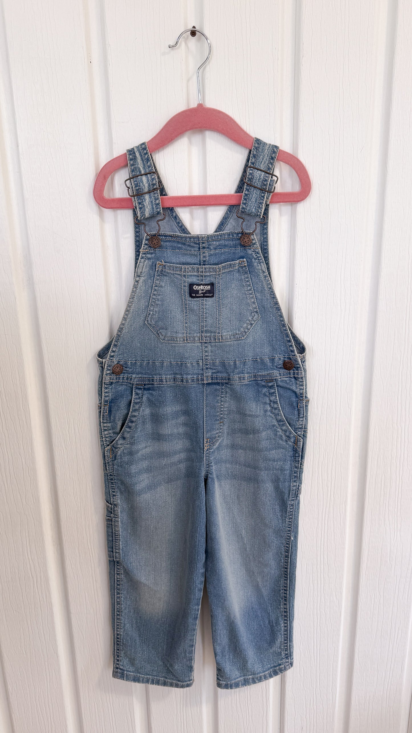 Enfants- salopette en jeans Oshkosh- 4T