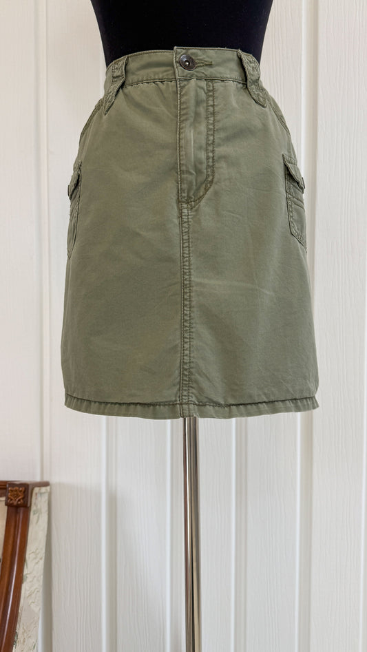 Jupe-short verte Faded Glory- large