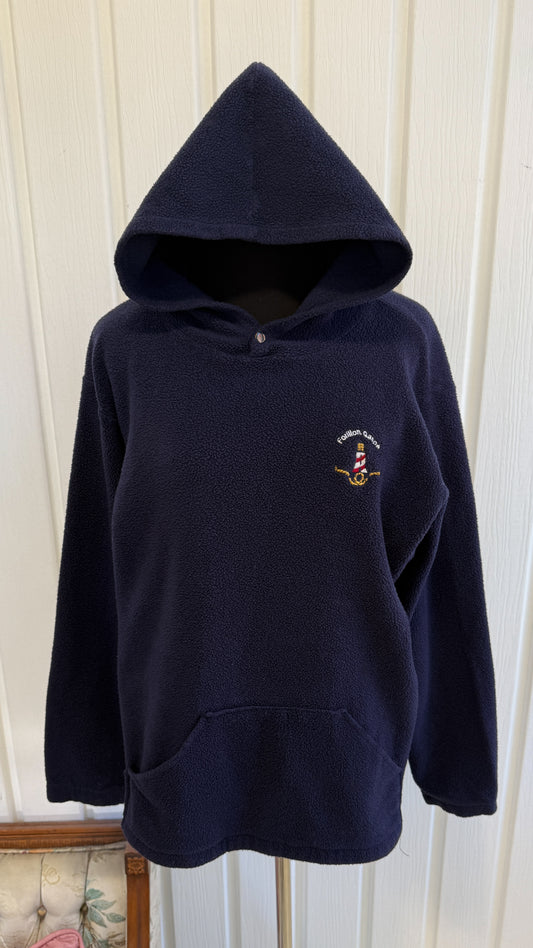 Chandail en polar marine Forillon Gaspé- medium