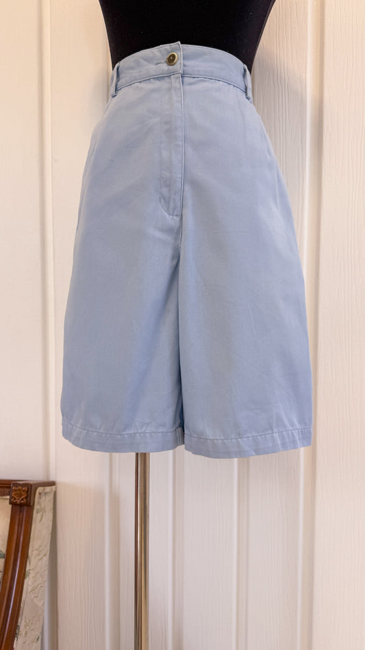 Powder blue Bermuda shorts - medium
