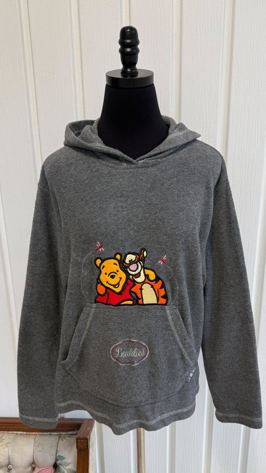 Chandail en polar gris Winnie the Pooh- small