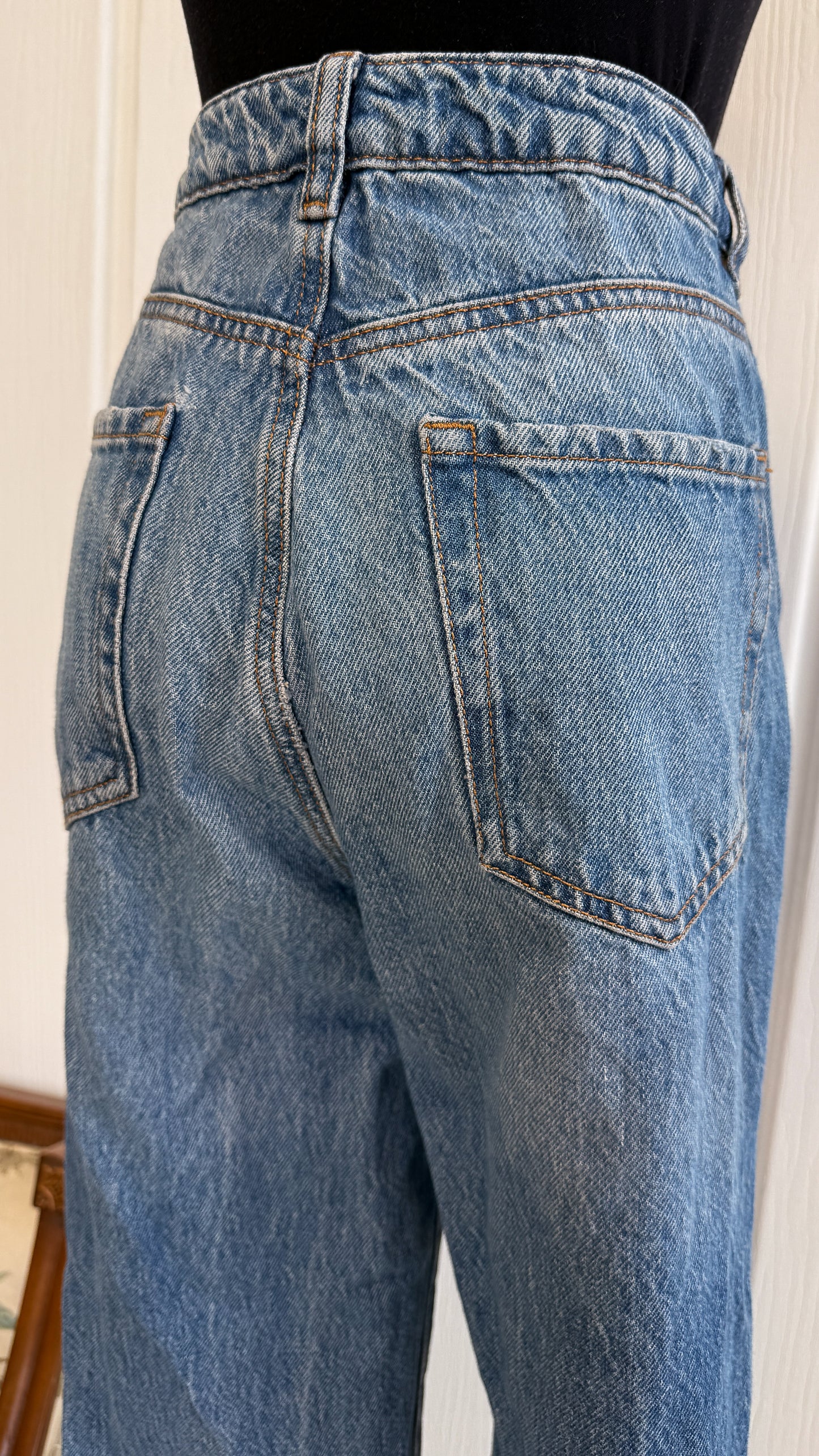 Jeans pattes larges Garage- small