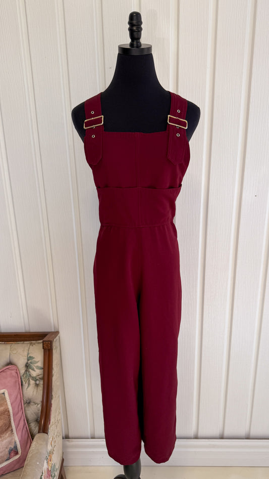 Jumpsuit bourgogne - large