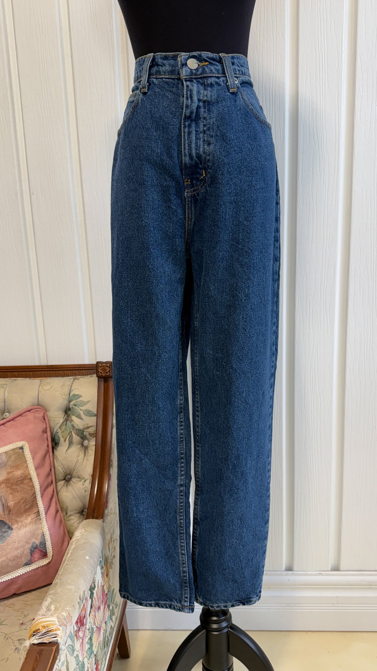 Jeans bleu foncé Faded Glory- medium
