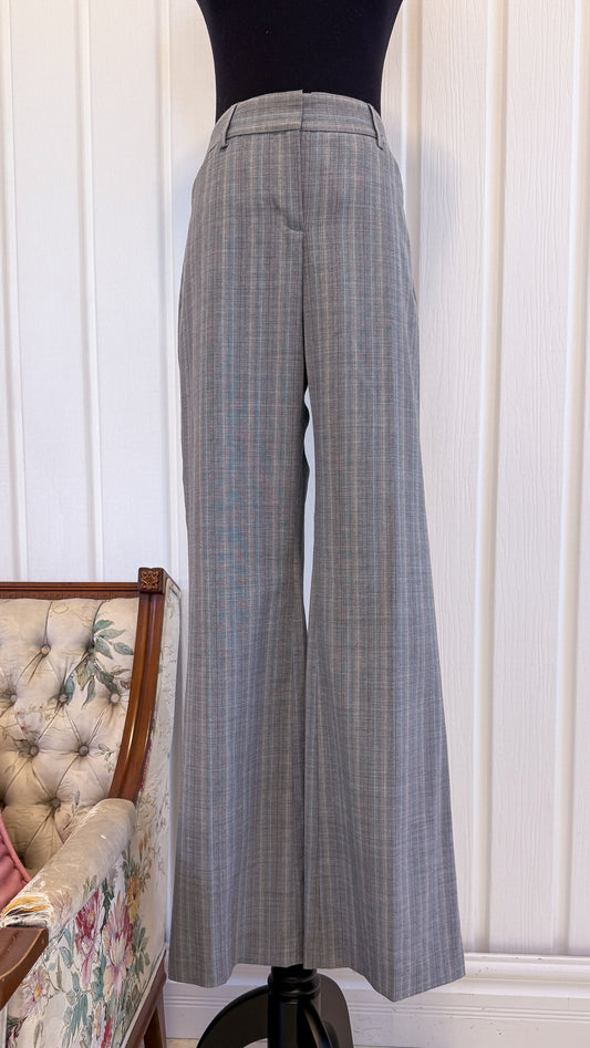 Pantalons rayé évasée- small