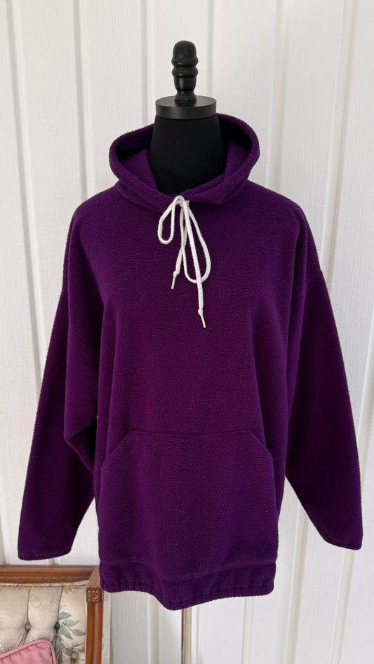 Chandail en polar mauve-large