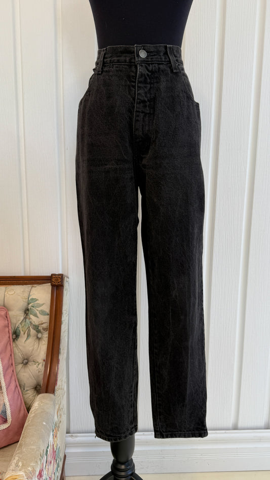 Jeans baggy noir/gris Silver- medium