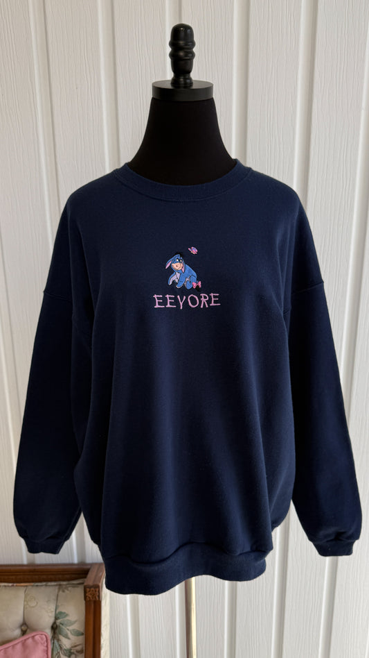 Chandail crewneck marine Bouriquet- x-large