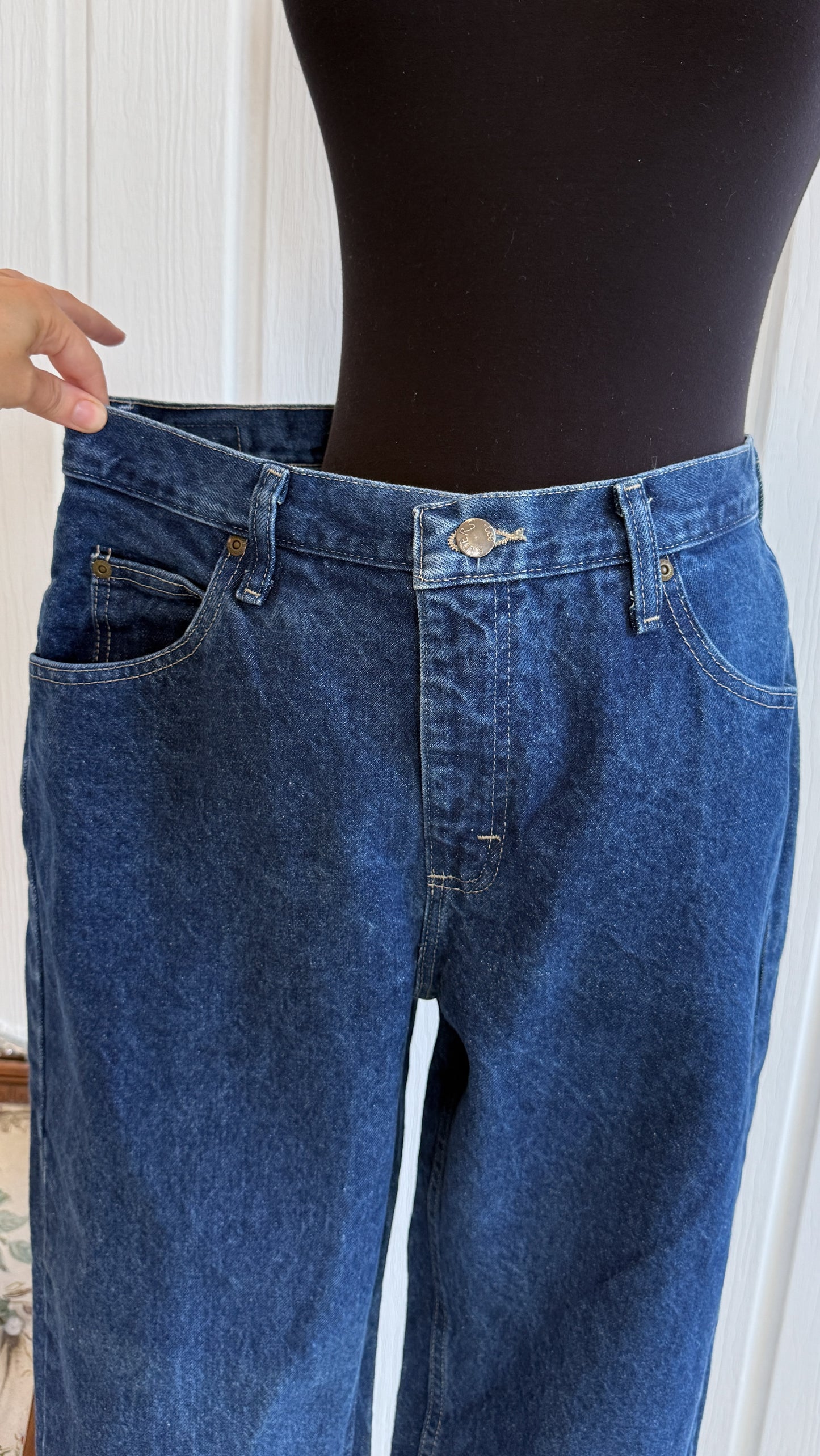 Jeans bleu foncé riders relaxed- large
