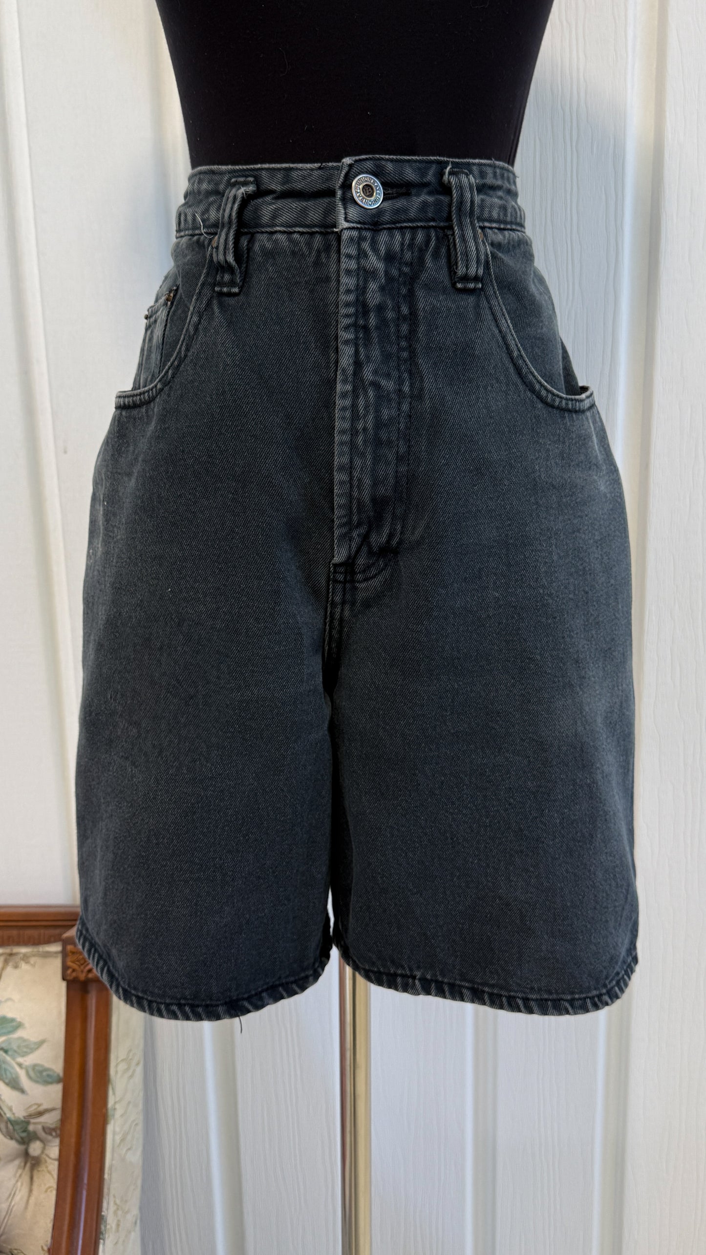Bermuda en jeans noir/gris Union Bay- small