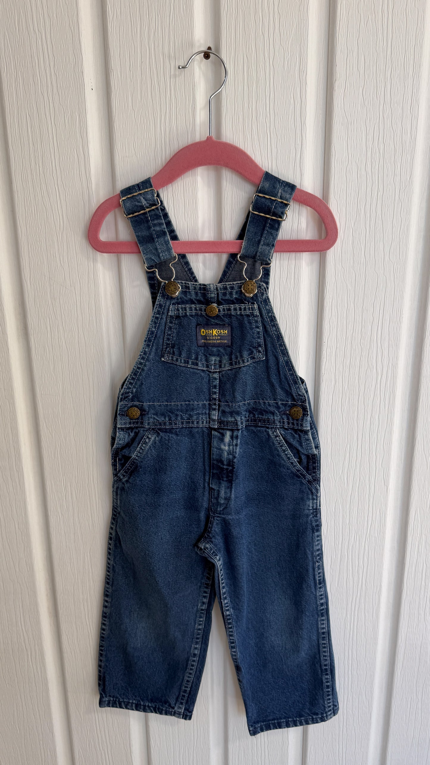 Enfants- salopette en jeans Oshkosh- 3ans