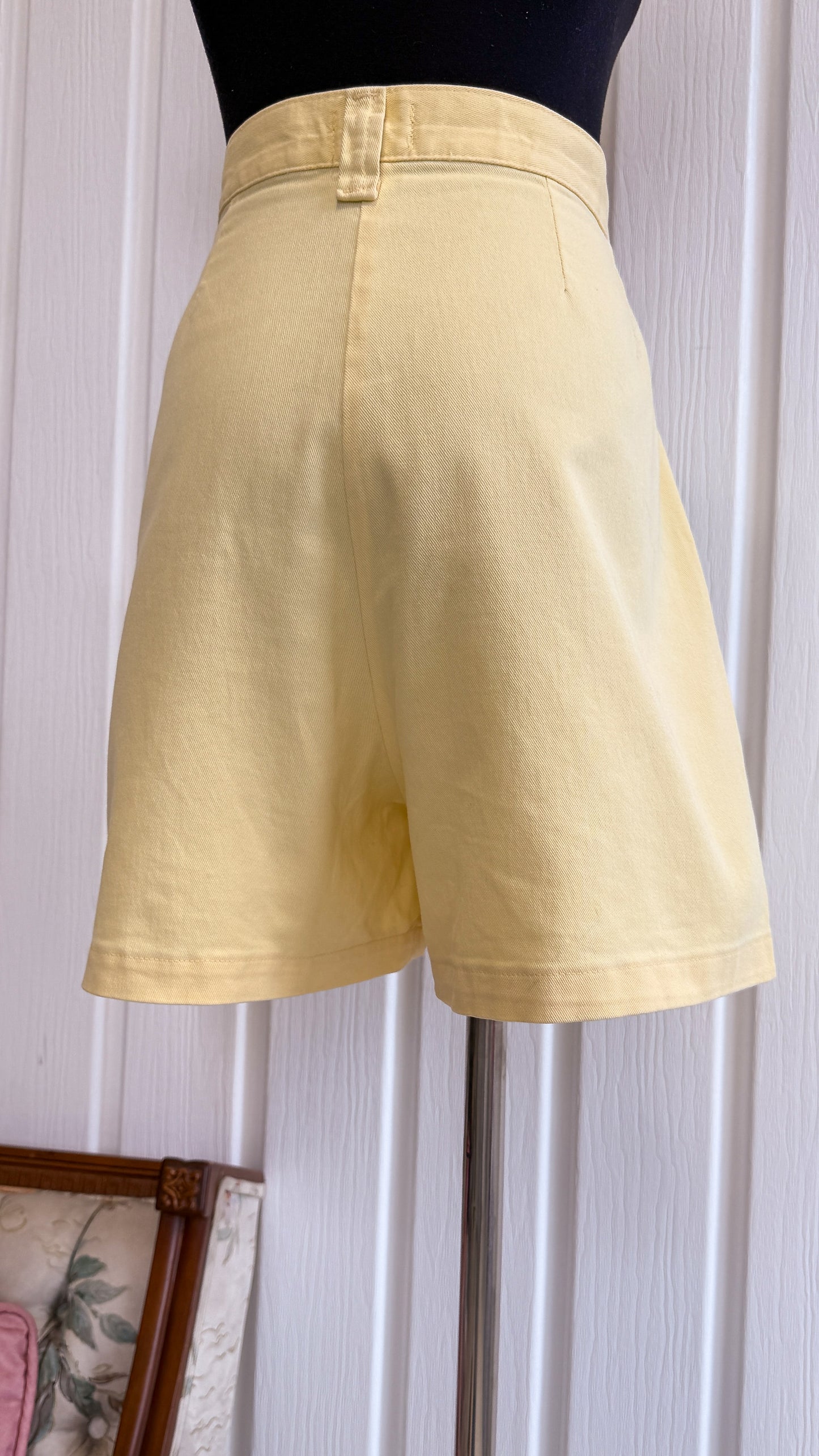 Shorts en denim jaune Lee- large