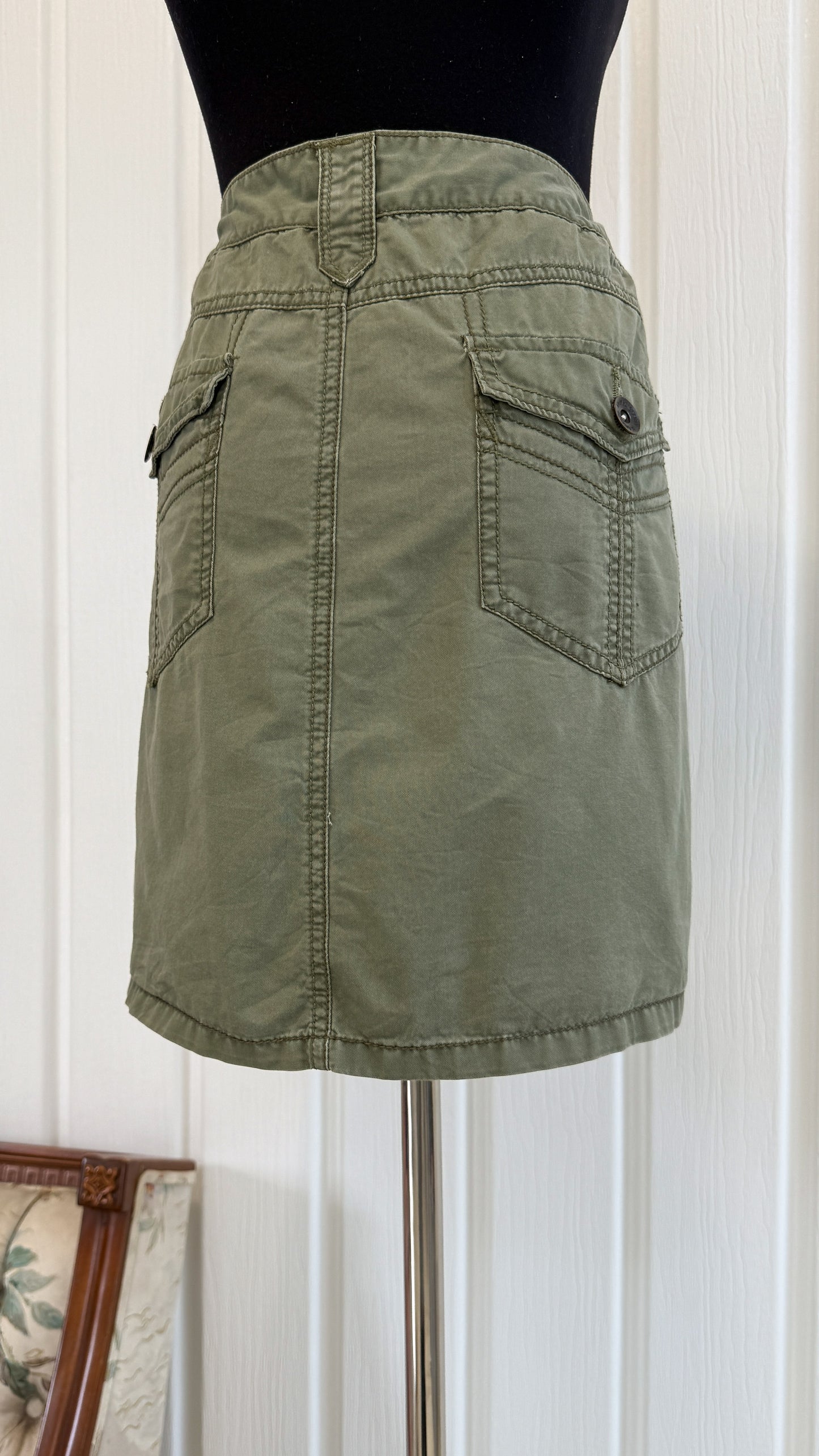 Green Faded Glory Skort - Large
