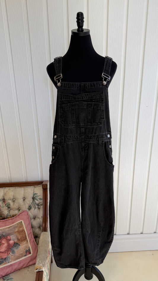 Salopette en jeans noir Gap- small