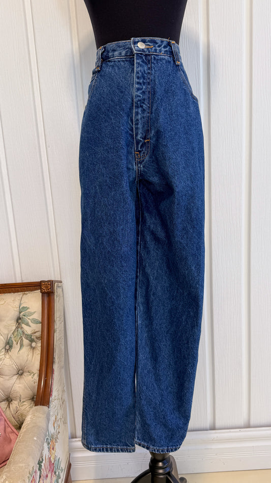 Jeans baggy bleu - medium