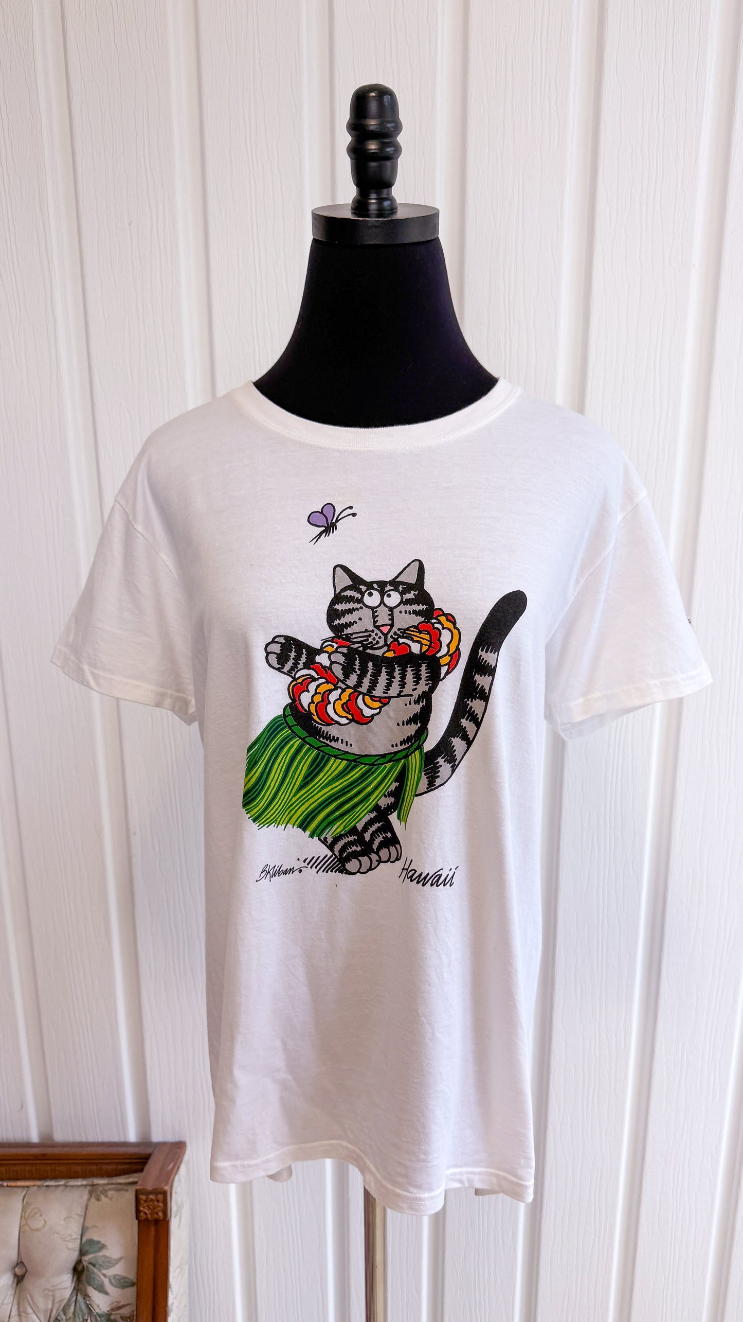 T-shirt chat Hawaii- large