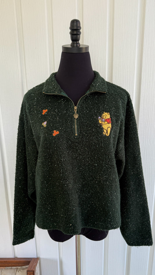 Chandail en polar vert Winnie The Pooh- medium