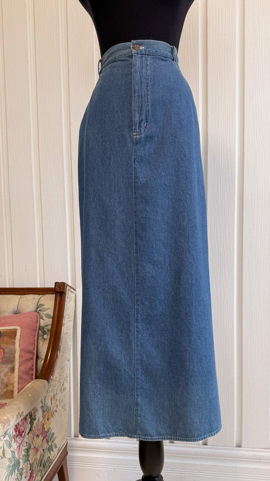Jupe en jeans longue- small
