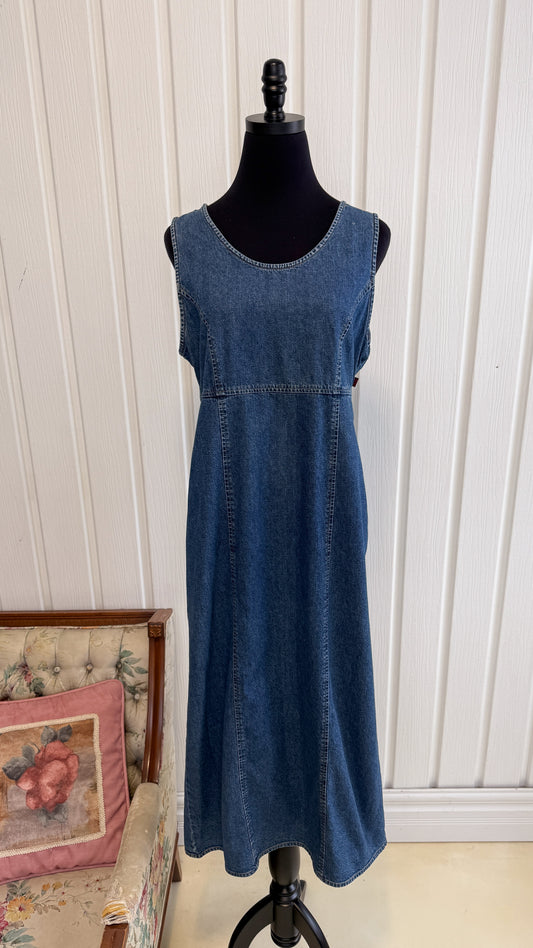 Robe en jeans longue- small