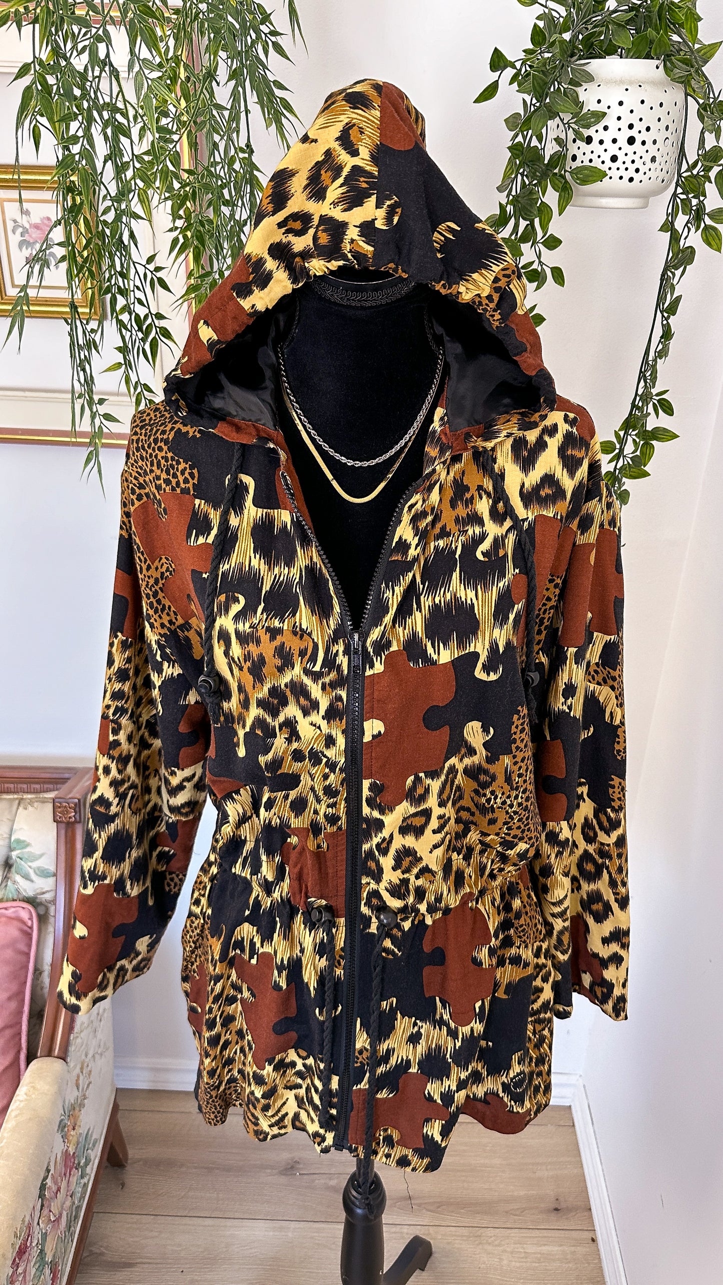 Manteau printemps léopard- medium