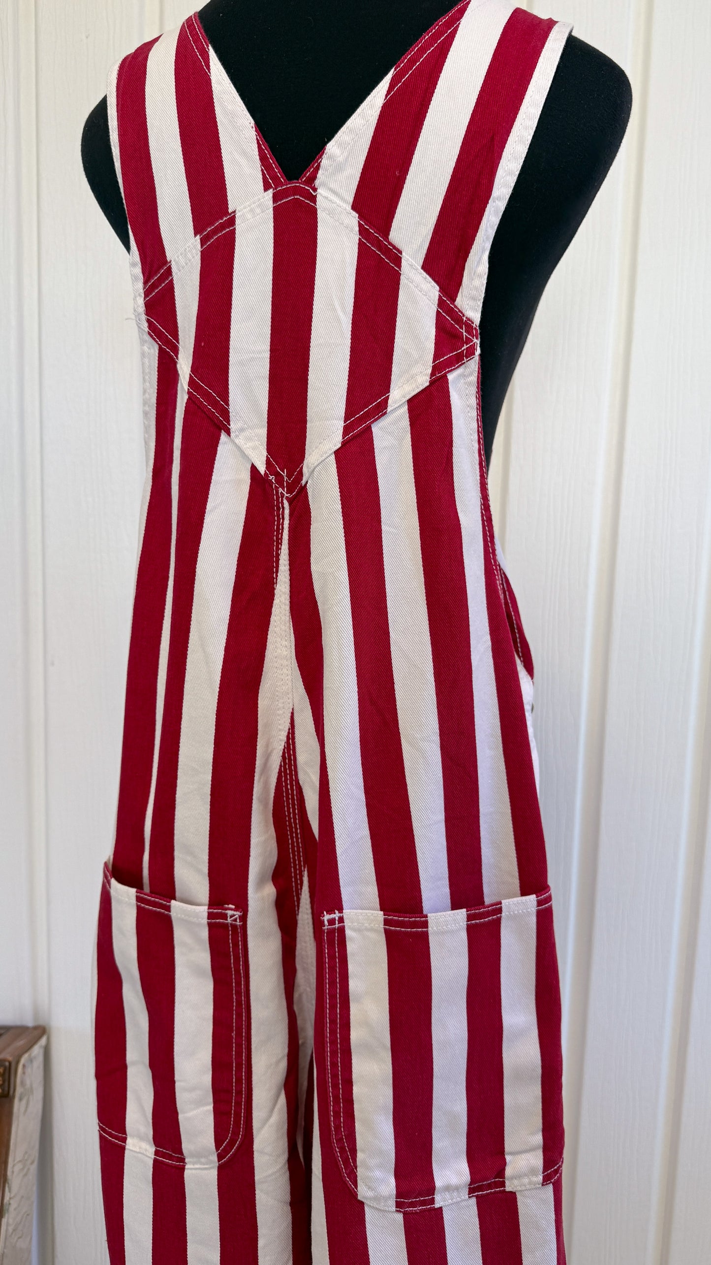 Salopette rayé Game Bibs-  large