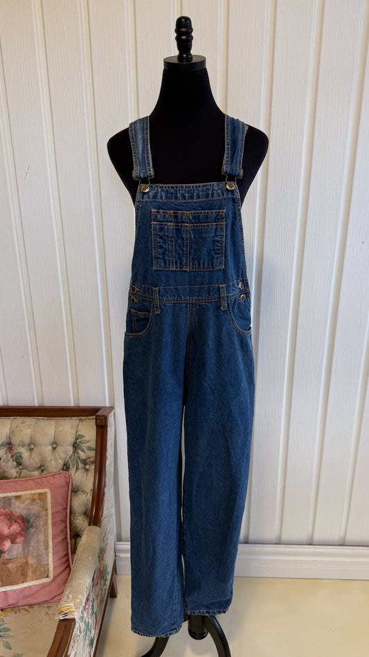 Real Comfort Denim Overalls - Small