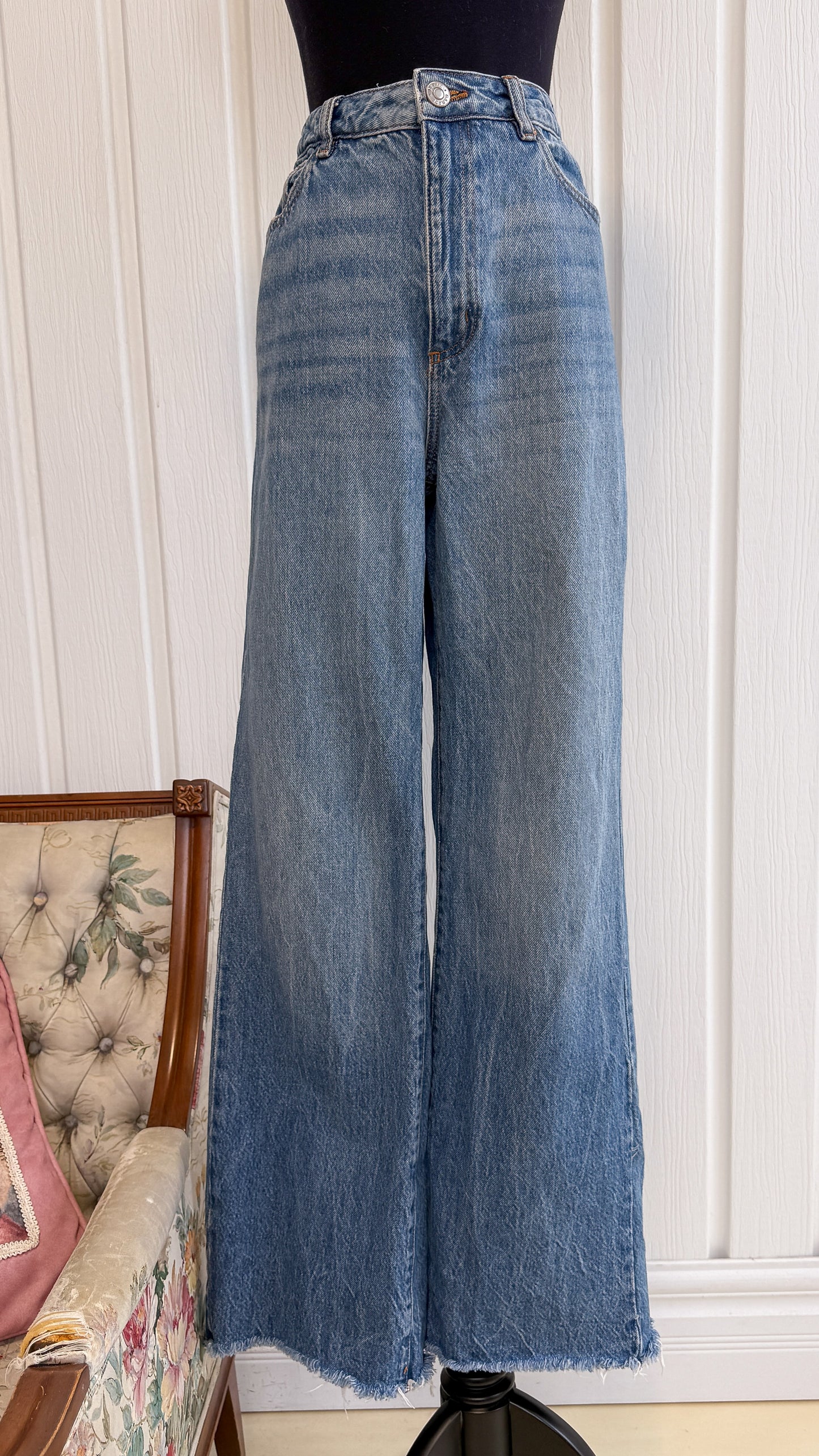 Jeans pattes larges Garage- small