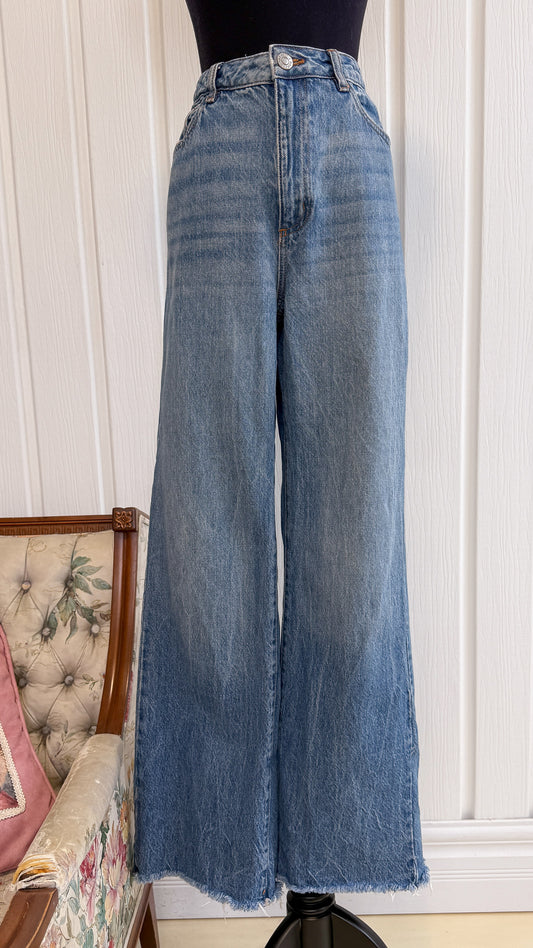 Jeans pattes larges Garage- small