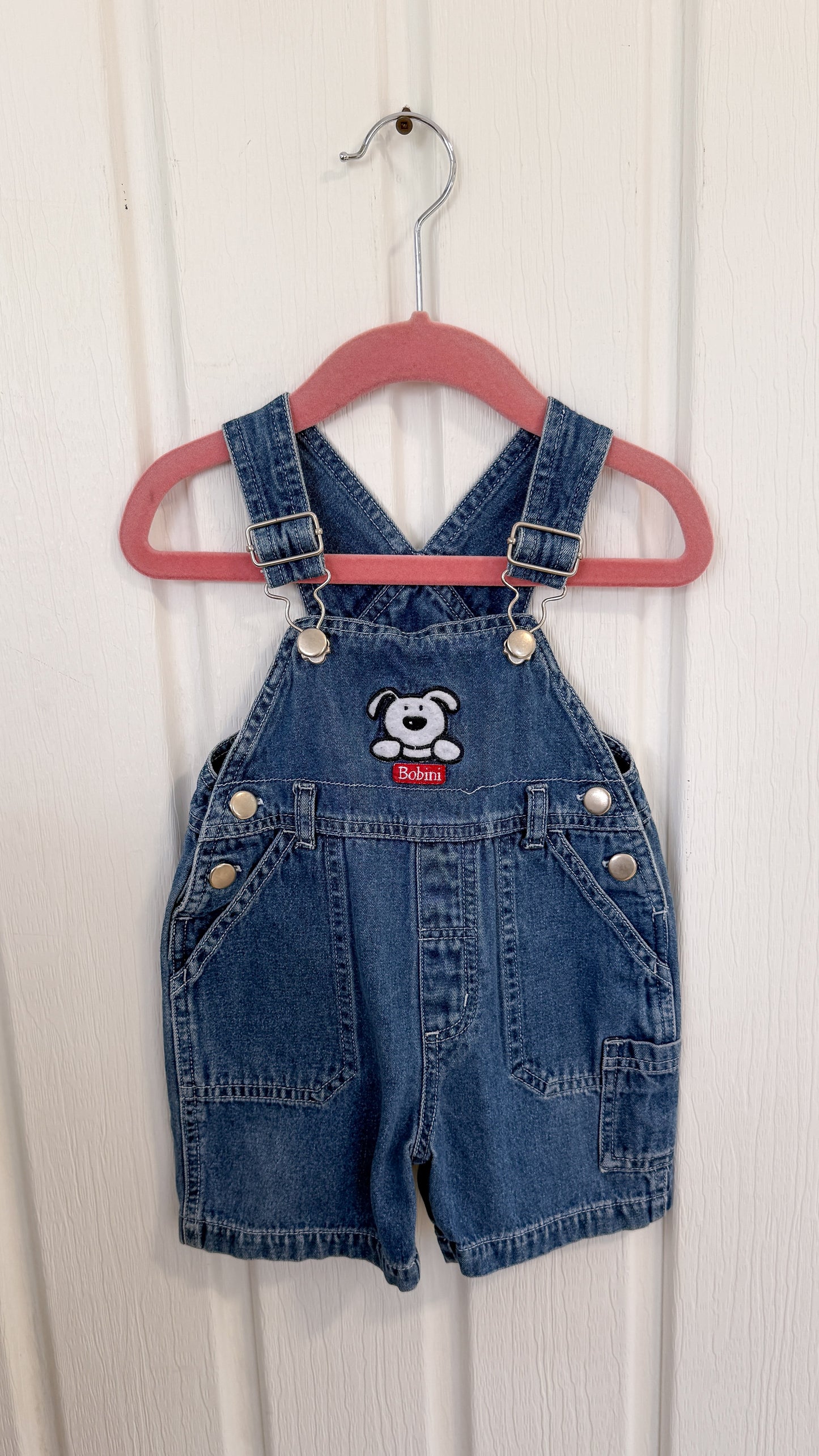 Enfants- salopette-shorts Bobini- 12m