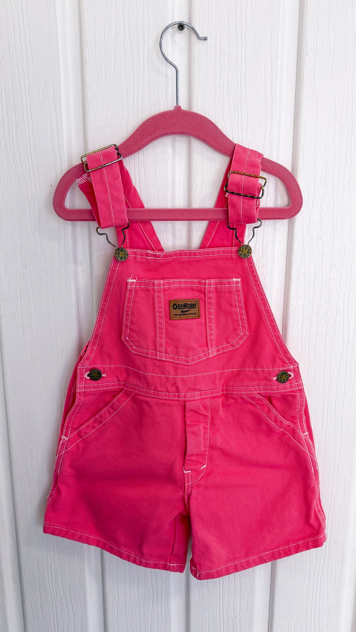 Enfants- Salopette rose Oshkosh- 2