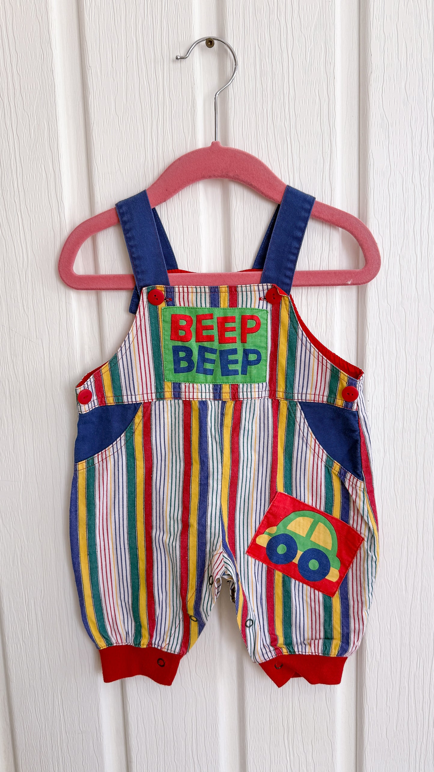 Enfants- salopette Beep Beep- 0/6mois