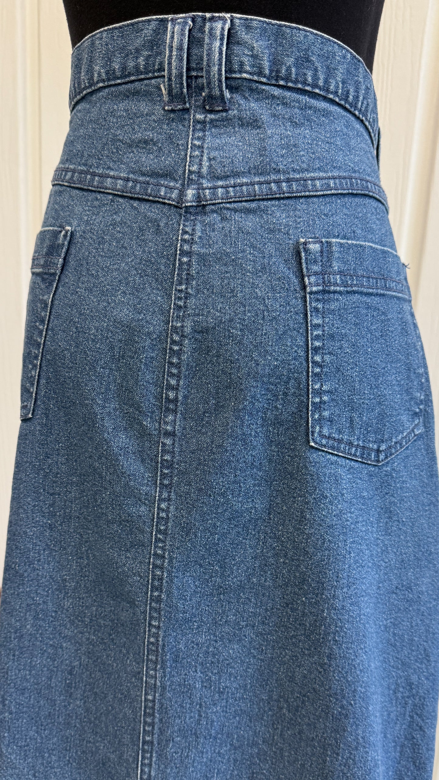 Flared denim skirt - x-large