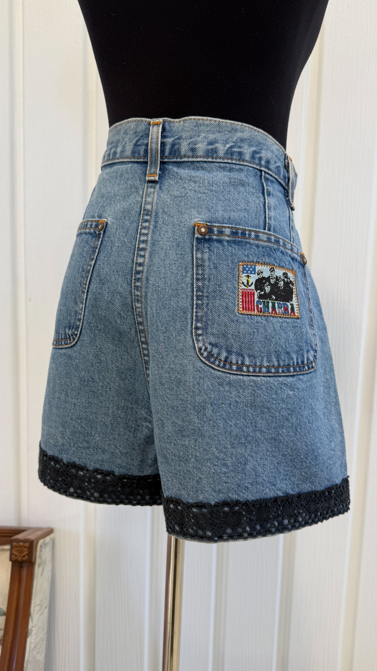 Shorts en jeans Chabra- large