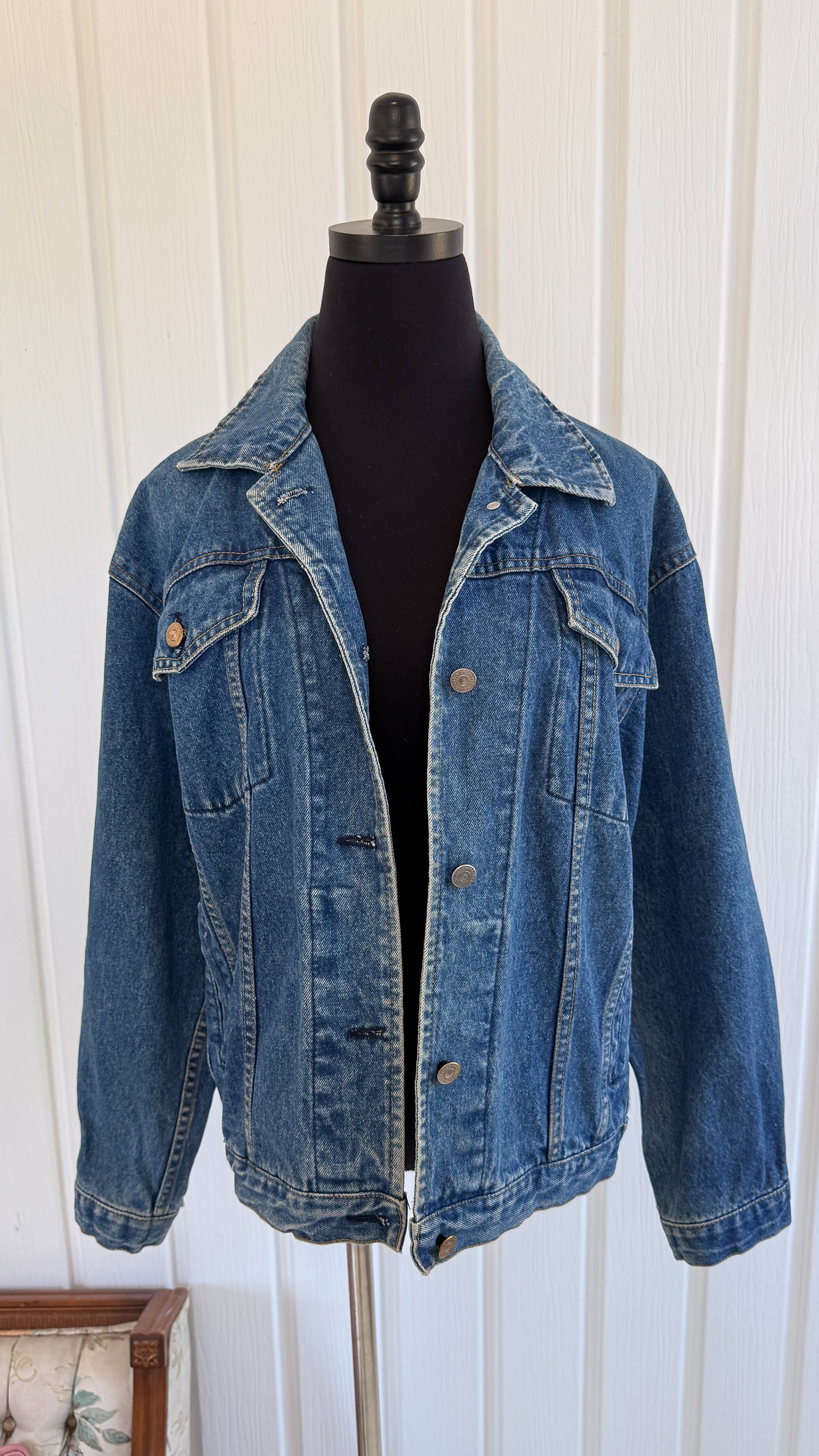 Veste en jeans oversize- small