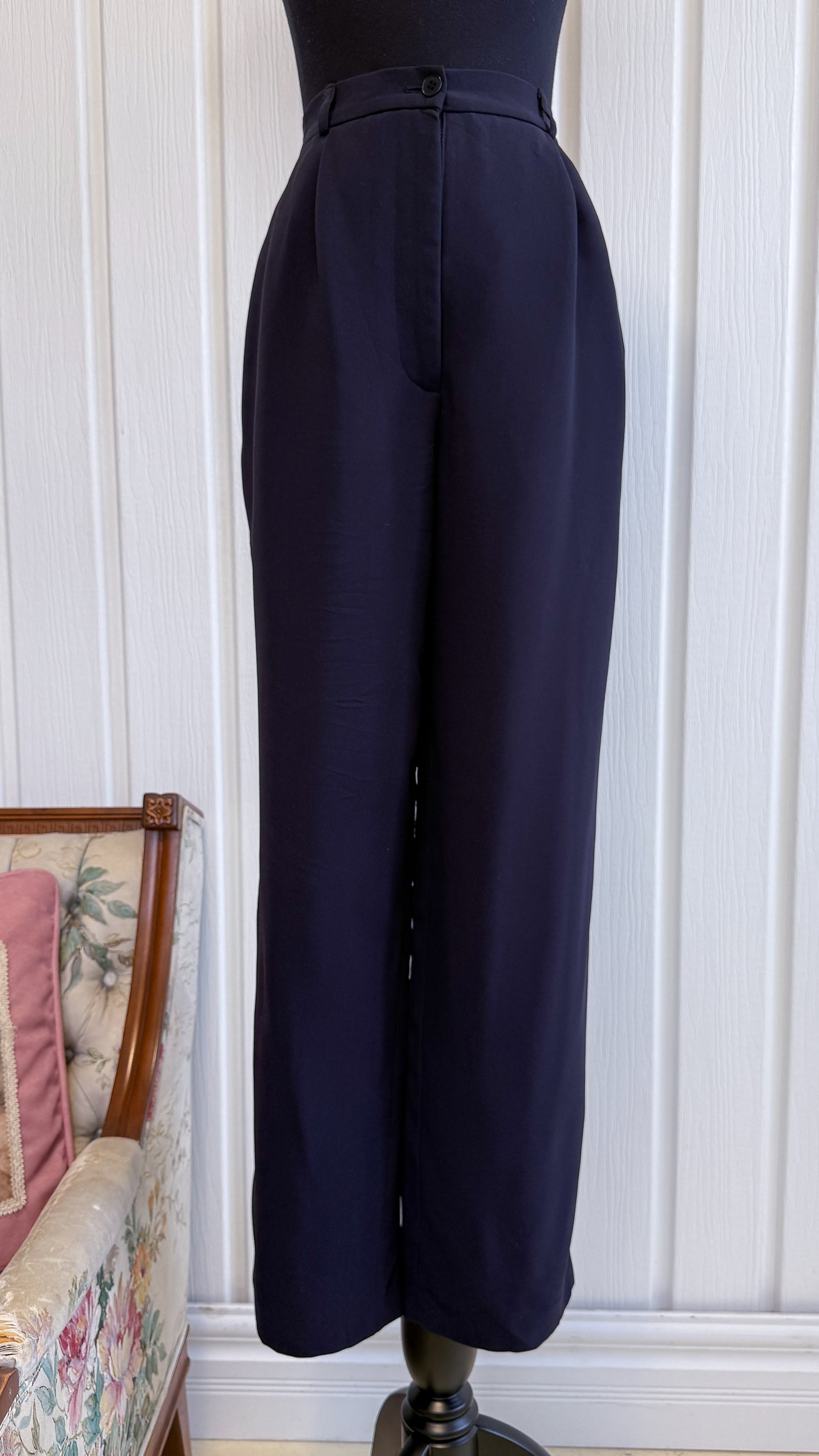 Pantalons marine droit- small