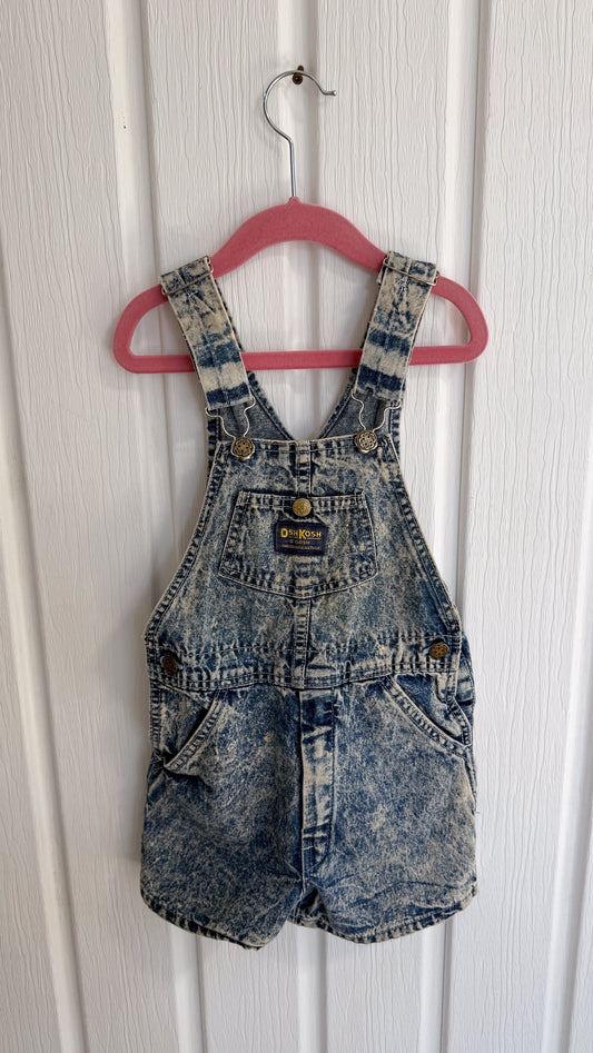 Enfants- salopette-shorts en jeans Oshkosh- 6ans