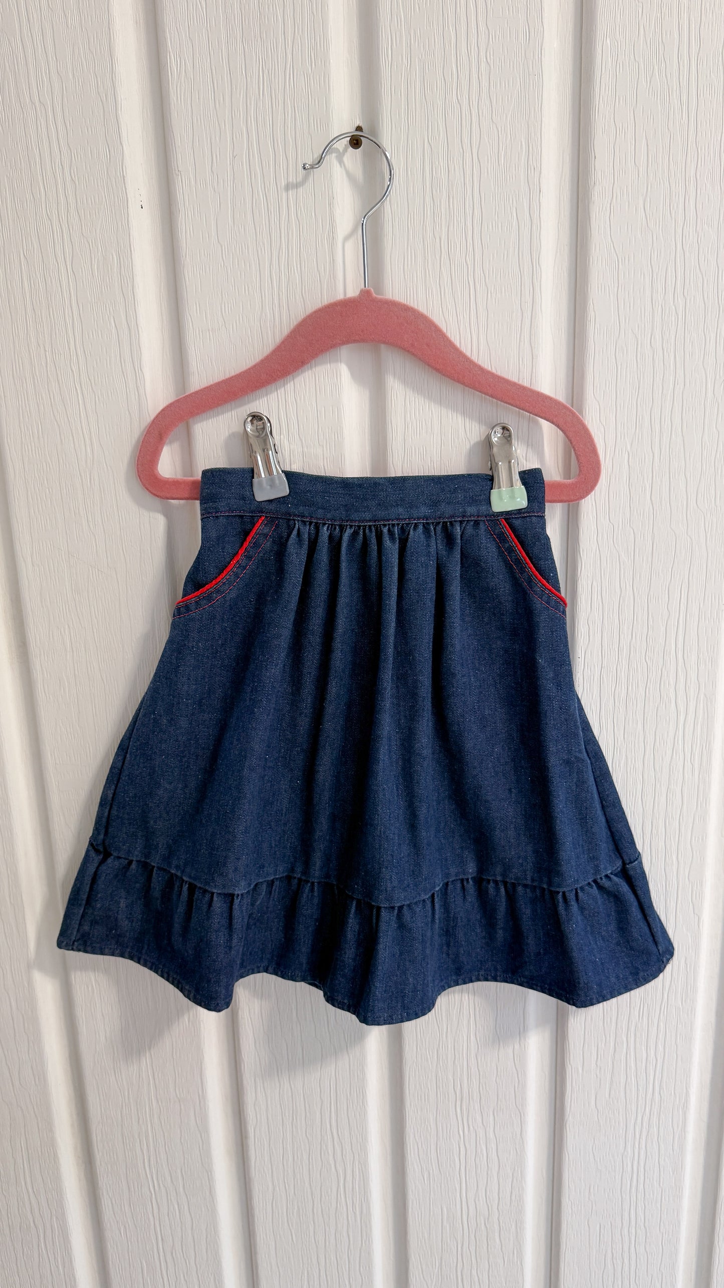 Enfants- jupe en denim- 6ans