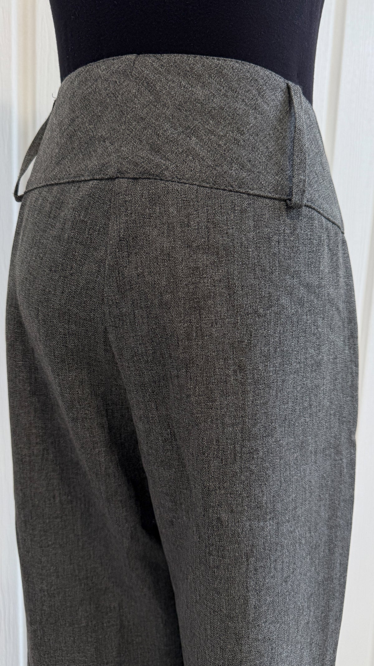 Pantalons gris évasés- large