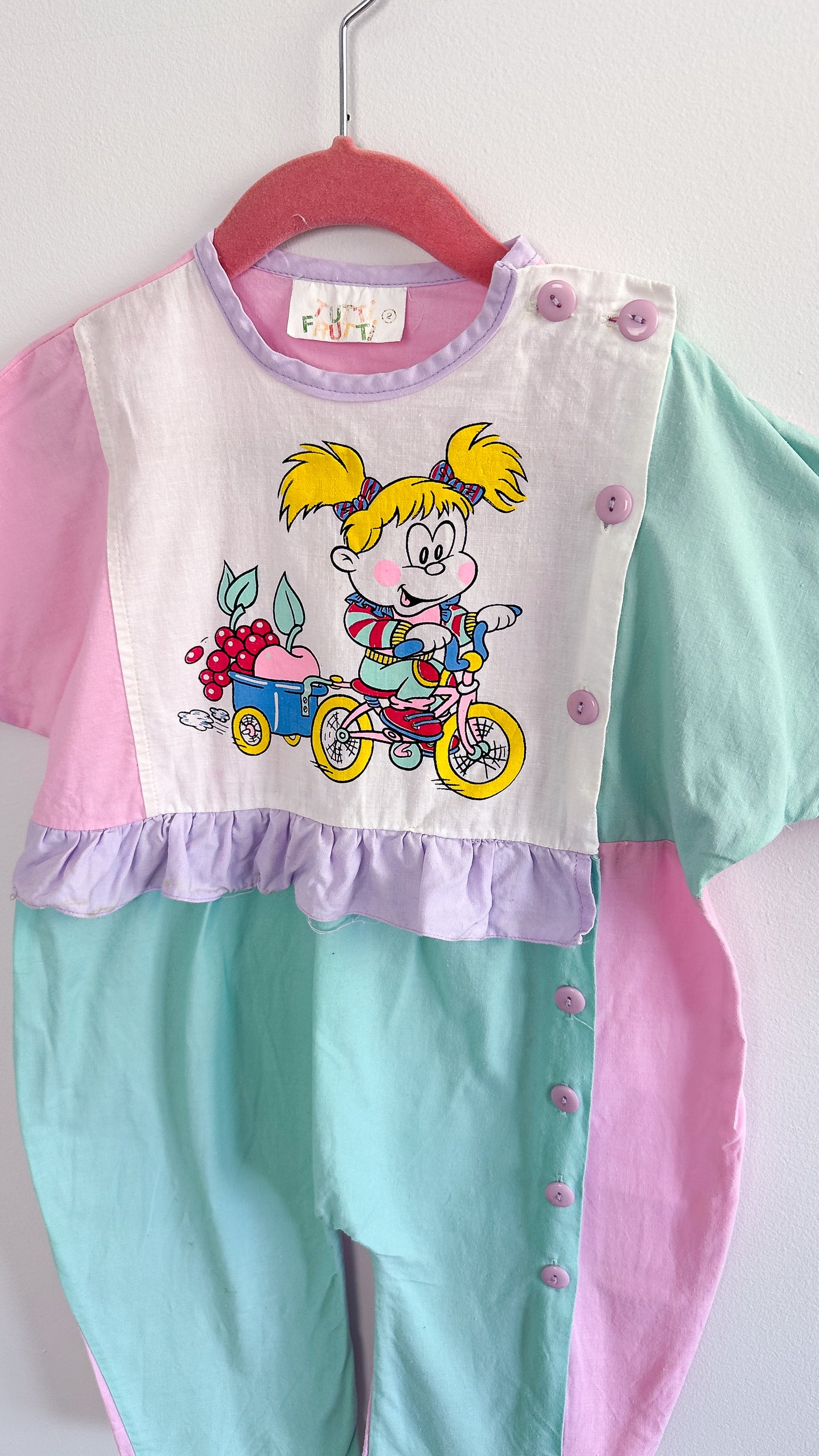 Enfants-combinaison pastelle « vélo »- 2