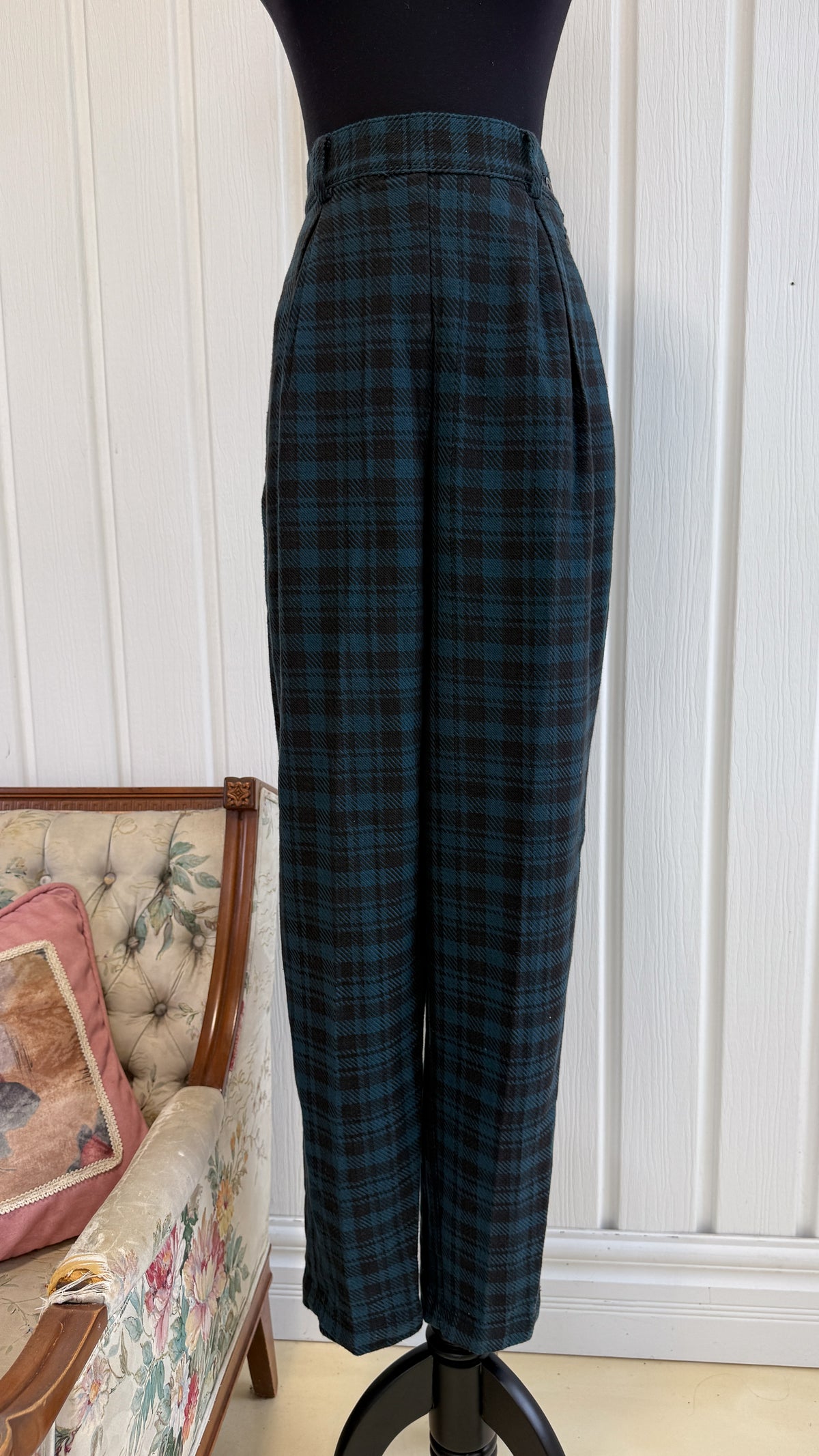 Pantalons bleu et noir- small