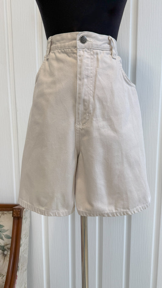 Bermuda en jeans beige - medium