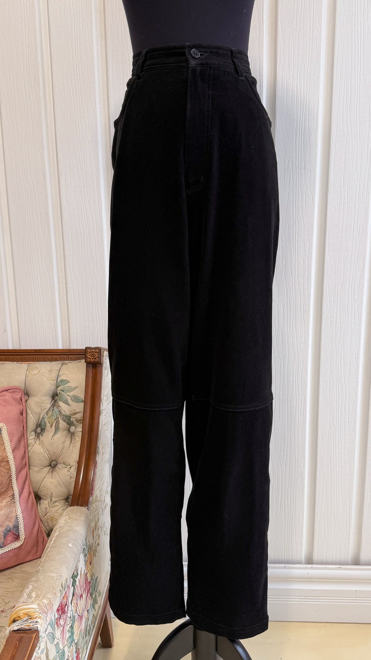 Pantalons droit noir- medium